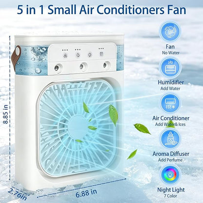 🌀 Portable Mini Air Conditioner Fan